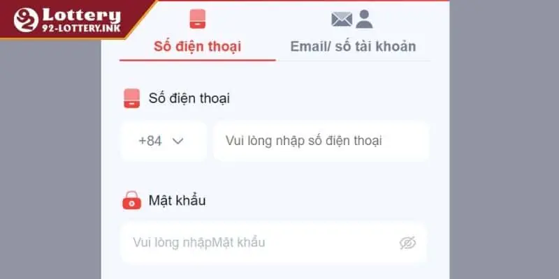 Điểm anh em phải chuẩn bị để truy cập 92lottery