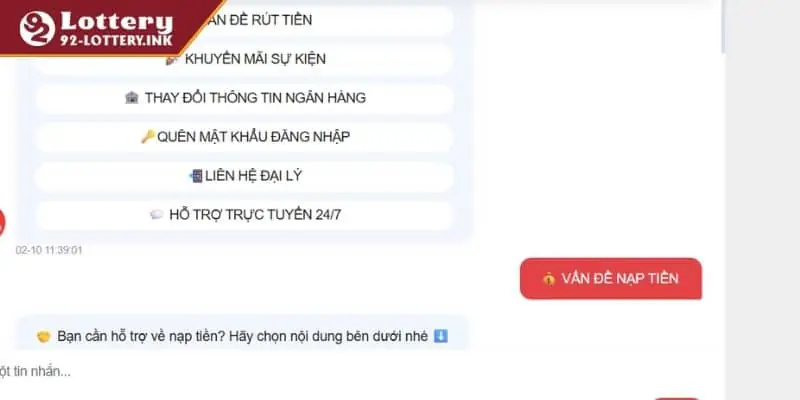 Kết nối với nhà cái qua hộp chat trực tuyến